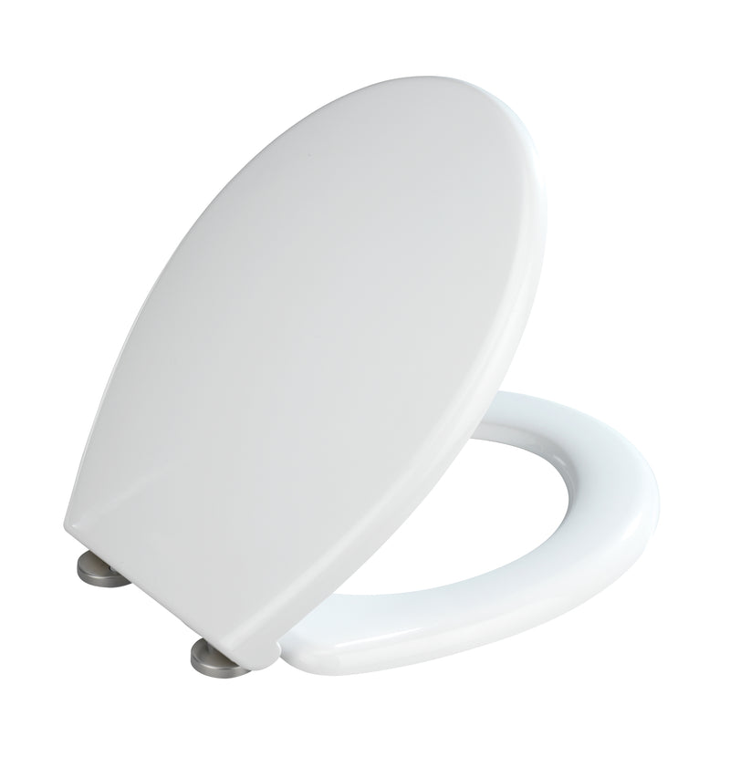 WENKO WC-Sitz Bilbao weiß aus Duroplast mit Easy-Close