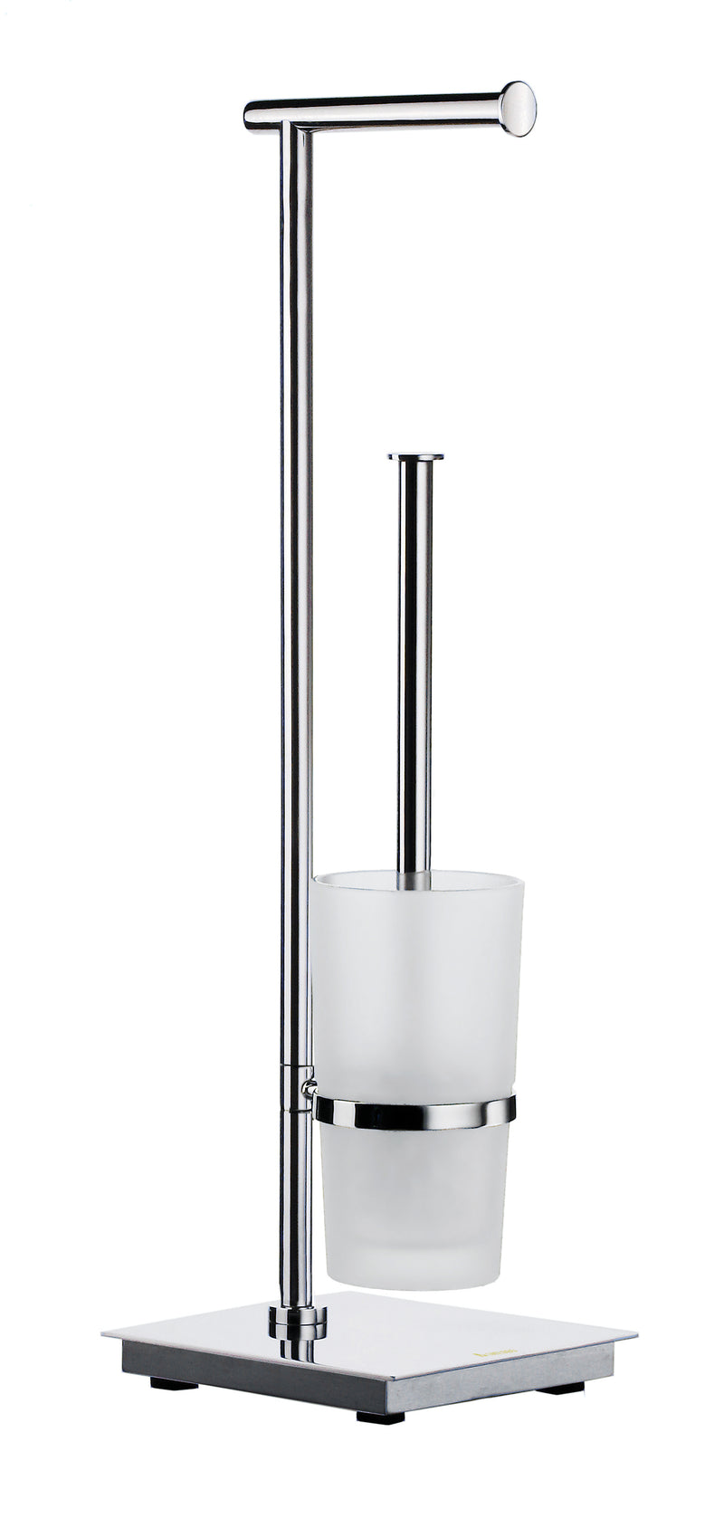 Smedbo OUTLINE LITE WC-Standmodell mit Papierhalter, Edelstahl poliert