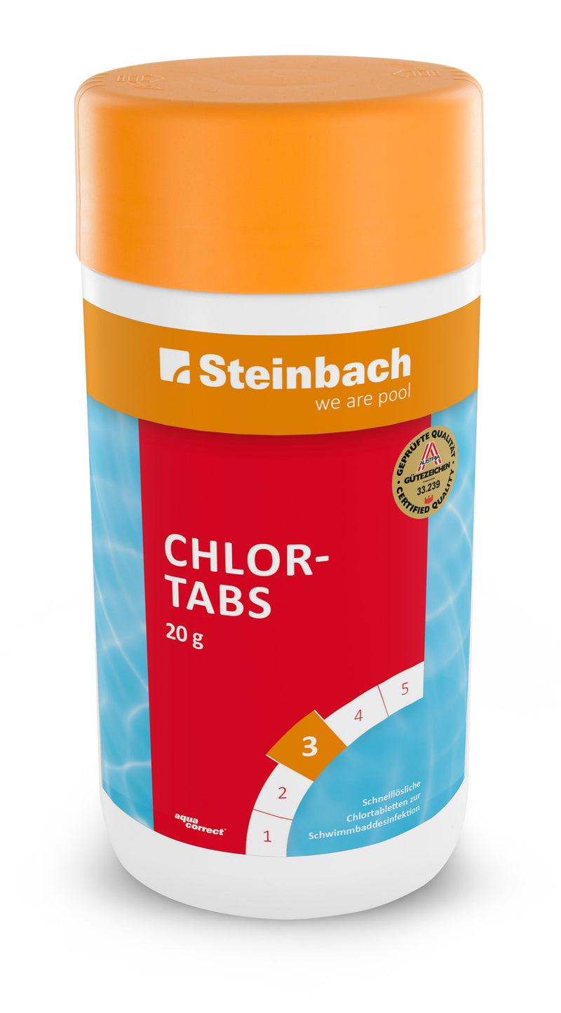 Steinbach Chlortabs 20 g organisch, 1-kg Desinfektionstabs