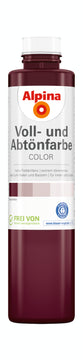 ALPINA Abtönfarbe (Braun), wasserbasierte Dispersionsfarbe 0,25 l
