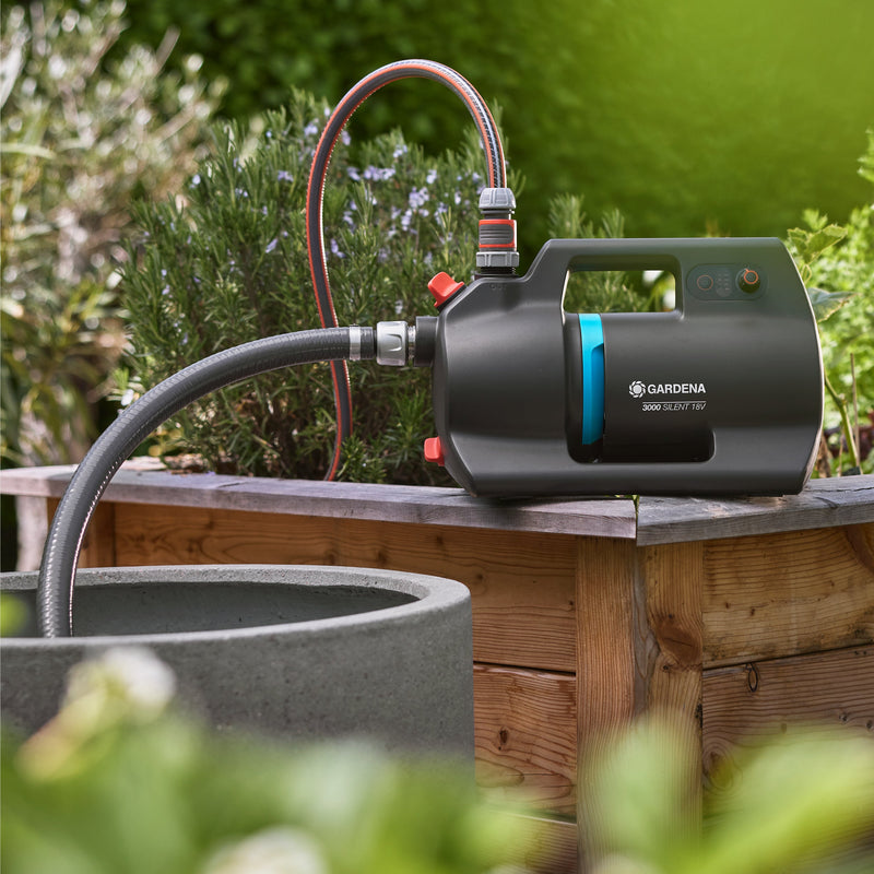 GARDENA Akku-Gartenpumpe 3000 Silent 18V solo P4A