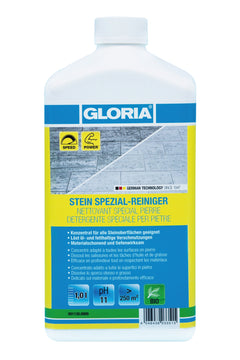 GLORIA Steinreiniger Konzentrat, 1-l-Flasche für außen