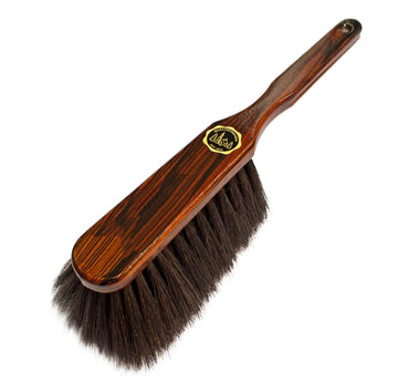 LEO MAIER Handfeger Ebenholz mit Roßhaar-Borsten, Modell 1213