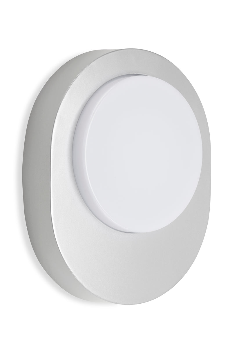 TELEFUNKEN Außenwandleuchte 1x LED-Platine, silber, 8 W