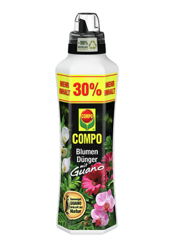 COMPO Blumendünger mit Guano Flüssigdünger für Außen