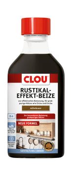 CLOU Rustik-Beize B4 Nr. 1703 mittelbraun, 250 ml Holzschutzmittel