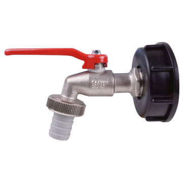 Conmetall Meister IBC Kugel-Auslaufhahn aus Messing ¾"