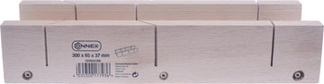 Conmetall Meister Schneidlade aus Buchenholz, 300 x 67 x 38 mm