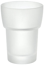 Smedbo XTRA Ersatz-Zahnputzbecher ICE aus transparentem Glas
