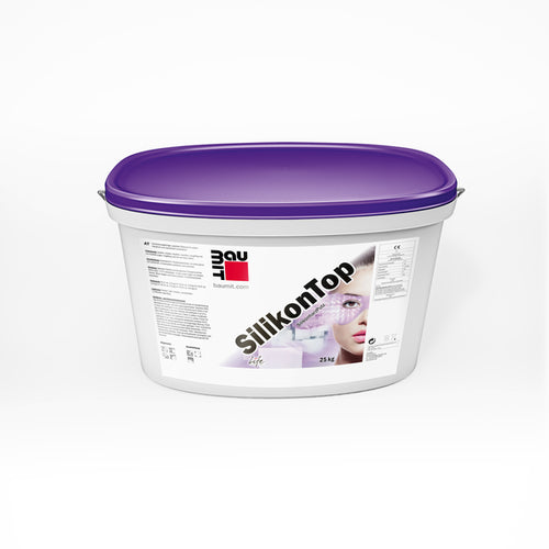 Baumit SilikonTop Kratzputzstr. 2,0 mm, weiß, 25 kg Dünnschichtdeckputz