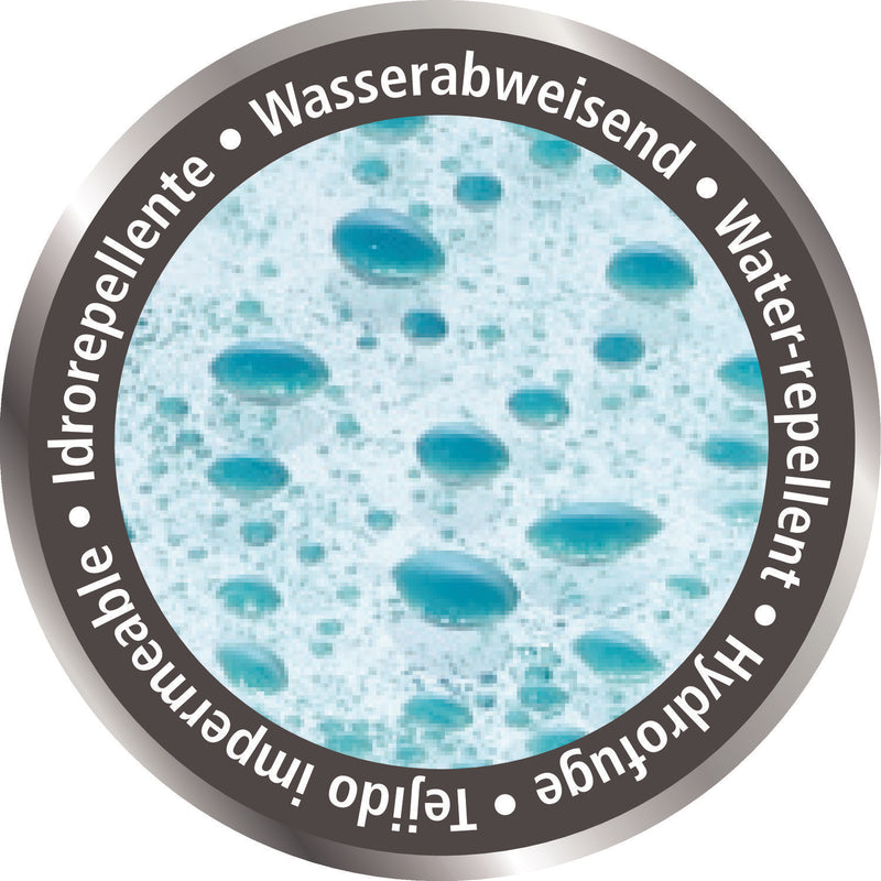 WENKO Pastell Dots Duschvorhang aus recyceltem Polyester, mehrfarbig
