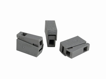 UNITEC Leuchtenklemme 1-polig 0,5–1,5 mm², 15 Stück (Wagoklemme)