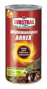 Substral Celaflor Wühlmausgas Arrex 250 g Granulat, außen