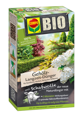 COMPO BIO Gehölz-Langzeitdünger 2 kg mit Schafwolle