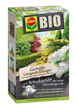 COMPO BIO Gehölz-Langzeitdünger 2 kg mit Schafwolle