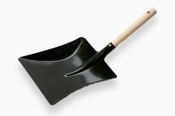 MEISTER Kehrschaufel Metall 22x24 cm schwarz, schmalseitig Solo