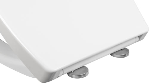 PRIMA Comfort WC-Sitz aus Duroplast in Weiß mit Absenkautomatik
