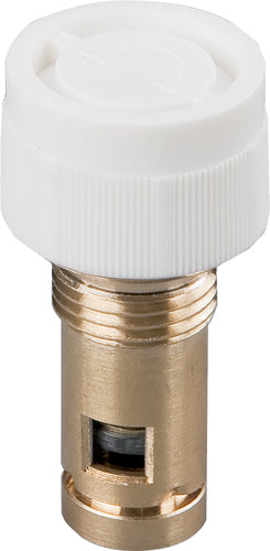 LEYSSER Ventileinsatz Saco mit kurzer Bauform im Sattel, Messing