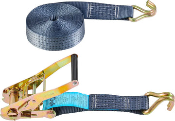 SWG Zurrgurt mit Ratsche & Haken, anthrazit, 50 mm x 8 m