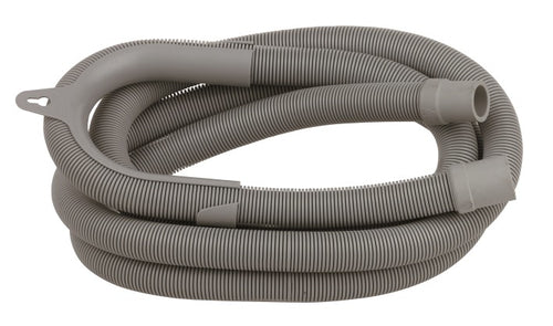 Schütte WAS Spiral-Ablaufschlauch 3/4" T, grau, mit Aufhängung