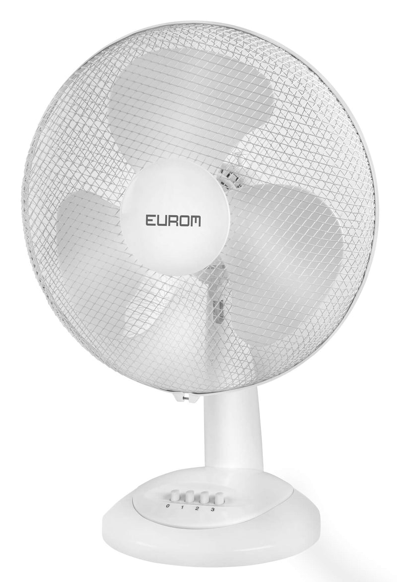 Eurom Tischventilator weiß, Leistungsstufen