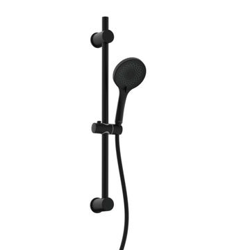 Schütte Stangenbrause-Set Raven schwarz matt (Modell 64926)