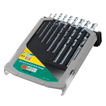 Wolfcraft Steinbohrer HM-Spezial-Set, Ø 3–10 mm (9-teilig)