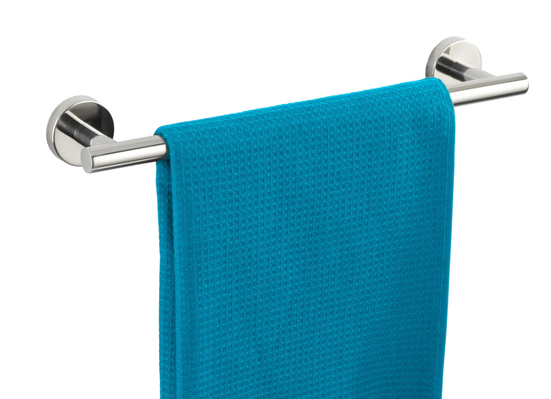 WENKO Bosio Shine Badetuchstange 40 cm Edelstahl glänzend, wandhängend 1-fach