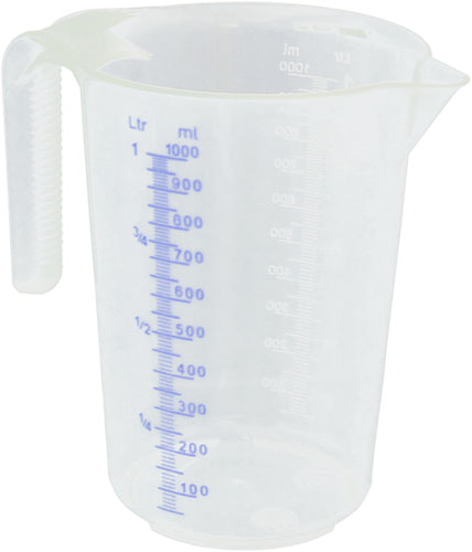 Conmetall Meister Messbecher aus Polypropylen, 1,00 l