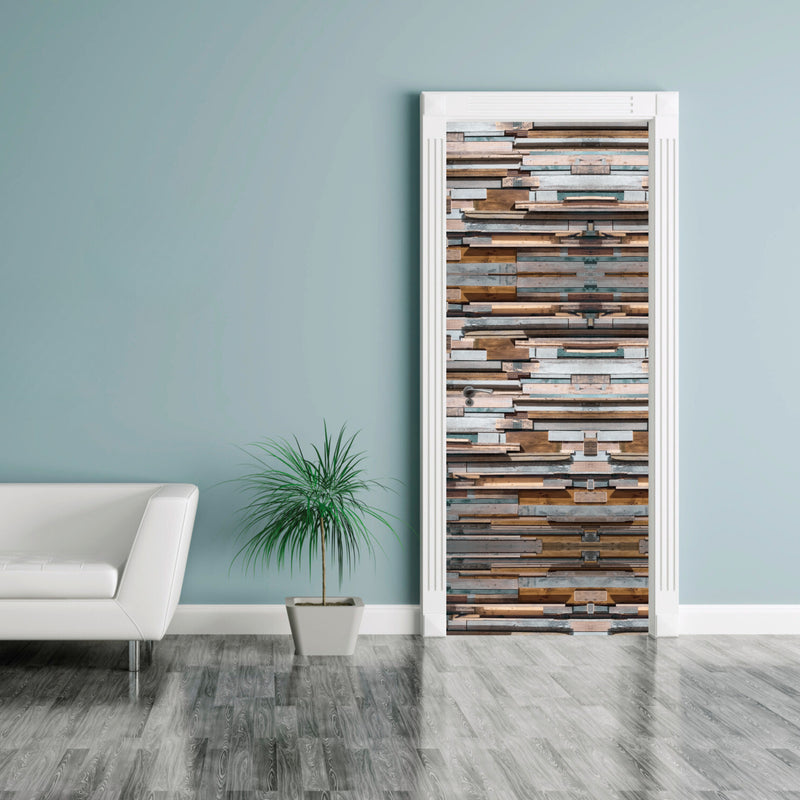 Windhager Klebefolie Blue lines, selbstklebend 90 cm x 2,6 m