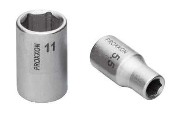 Proxxon Stecknuss 1/4" aus CV-Stahl, Schlüsselweite 5,5 mm