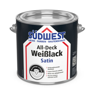 SÜDWEST All-Deck Weißlack Satin 9100SW, weiß