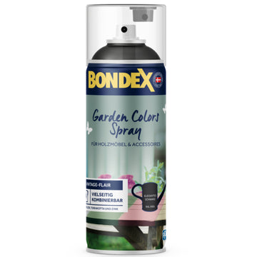 BONDEX Garden Colors Elega. Schwarz Spray, 400 ml (PPG COATINGS)