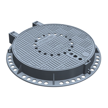 HYDROTEC Schachtabdeckung rund, Klasse D 400