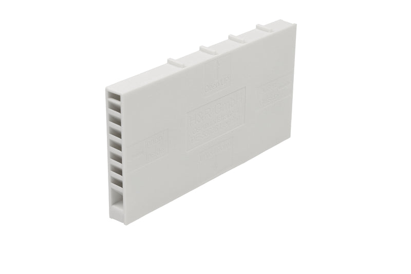 H & R Stoßfugenlüfter weiß (ca. RAL 9010) – Ganzformat