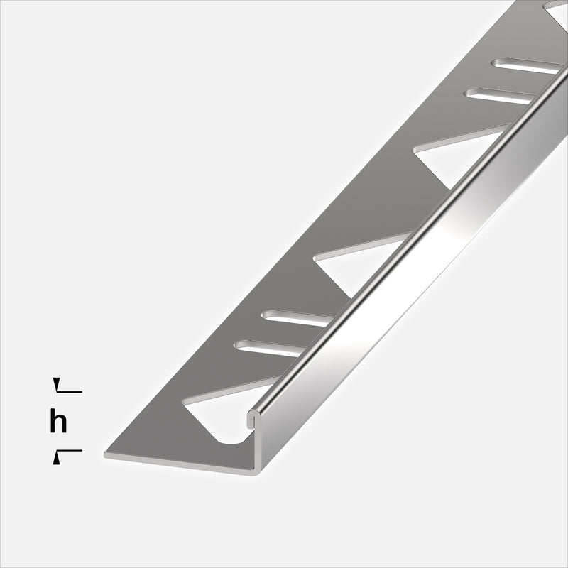 alferbasic AB A 110 Aluminium-Winkelprofil, 2,5 m