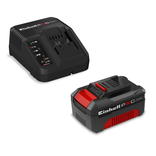 Einhell Akkuset PXC-Starter-Kit 18 V, 4,0 Ah Li-Ion mit Ladegerät