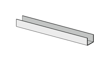 Knauf UD-Profil 28/27/0,6 mm, 3.000 mm Länge für Trockenbau