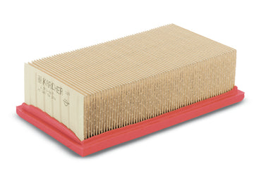 Kärcher Eco Flachfaltenfilter für Nass- und Trockensaugen (1 Stück)