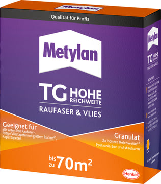 Metylan TG Vliestapetenkleister transparent, Granulat 500 g für innen
