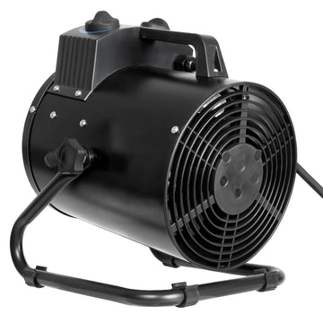 Güde Elektroheizer GEH 3000, schwarz – Heizlüfter mit Ventilatorfunktion