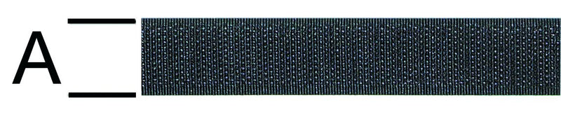 VORMANN Klettband Hakenteil klebend, 20 mm