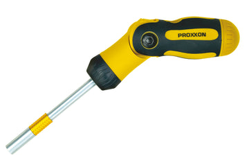Proxxon Schraubendreher mit Ratschenfunktion, knickbar, 1/4"