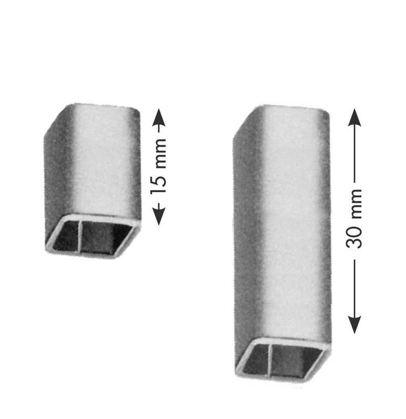 Bever Reduzierhülse 10/9 mm, Hülse für Vierkantstift
