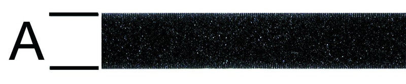 VORMANN Klettband Flauschteil klebend, 20 mm
