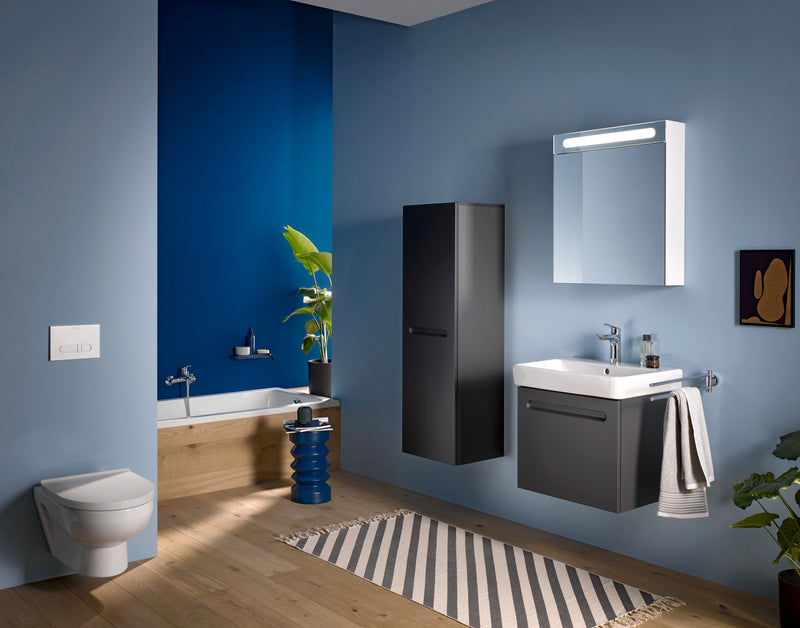 Duravit Durastyle Basic Wand-WC Set weiß, Hgl.