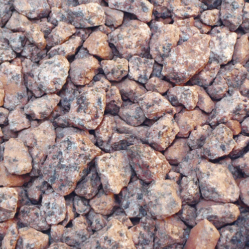 PRIMA Granitsplitt rot-bunt, Körnung 8–16 mm, 25 kg