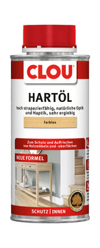 CLOU Hartöl farblos für Holz, innen (ölend)