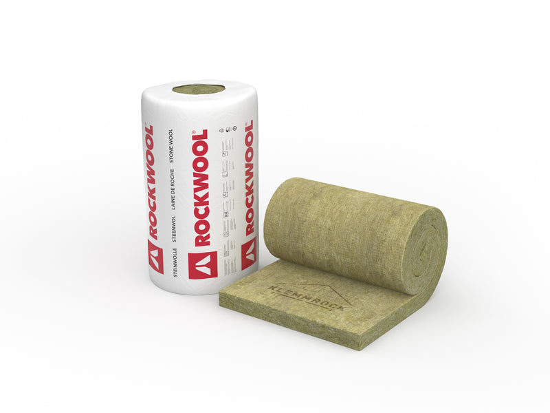 Rockwool Klemmrock 035 Steinwolle Dämmfilz, 180 mm stark – 2500 x 1000 mm