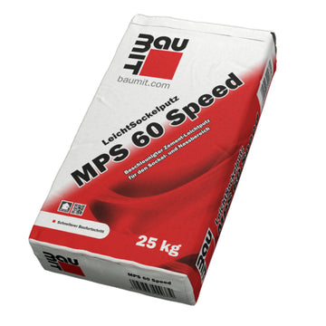 Baumit MPS 60 S Leicht-Sockelputz, zementgebunden, 25 kg